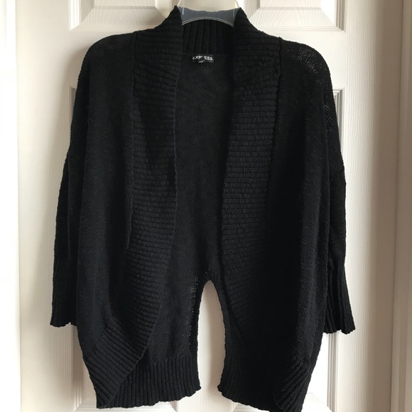 Express Sweaters - Express black cardigan